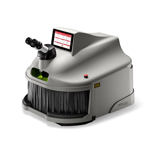 Ms 3.5 - La saldatrice laser compatta ad alte prestazioni per oreficeria, orologeria e laboratori odontotecnici