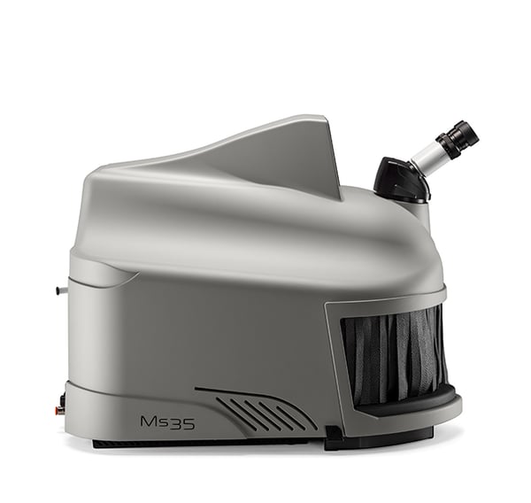 Ms 3.5 - La saldatrice laser compatta ad alte prestazioni per oreficeria, orologeria e laboratori odontotecnici