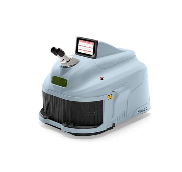 Mega 6.0 - Our flagship full size high power benchtop laser welder with advanced features like Gaussian Smooth Spot technology and option 3D version for an advanced visual experience.