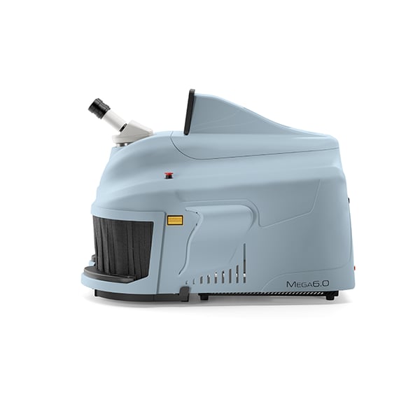 Mega 6.0 - Our flagship full size high power benchtop laser welder with advanced features like Gaussian Smooth Spot technology and option 3D version for an advanced visual experience.
