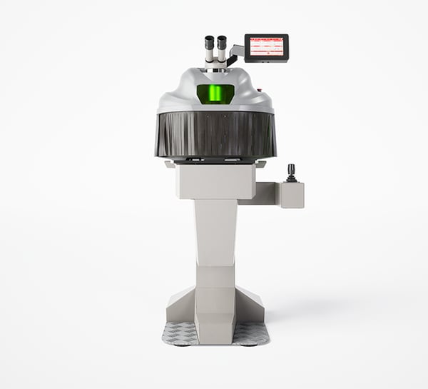 AWL - Precision laser welding with motorized table and joystick control: the ideal solution for repairing small molds, assembly of medical devices and any other industrial components. Available in programmable CNC version.