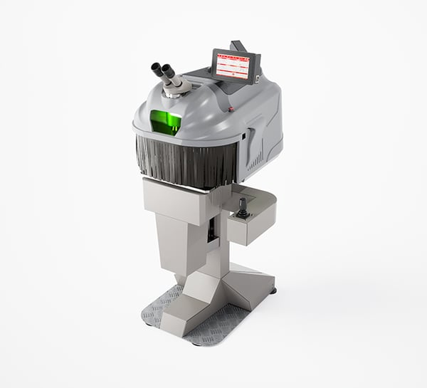 AWL - Precision laser welding with motorized table and joystick control: the ideal solution for repairing small molds, assembly of medical devices and any other industrial components. Available in programmable CNC version.
