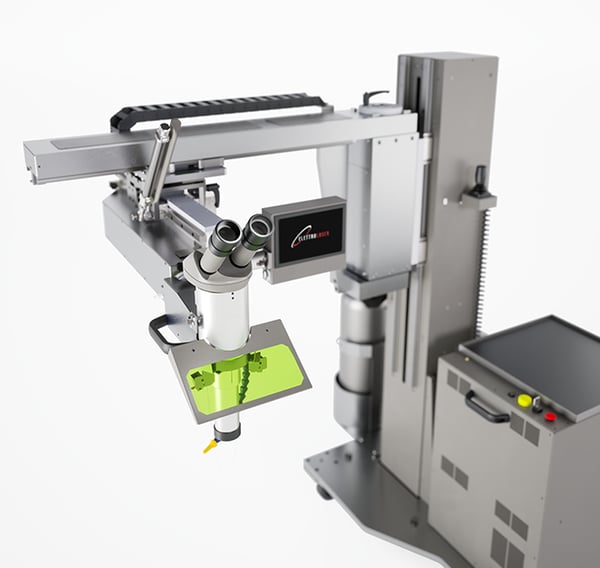 DL 200 - Precisione, potenza e versatilità per la saldatura laser di stampi e oggetti di grandi dimensioni: DL 200 è la soluzione definitiva per lavorazioni complesse e difficili da raggiungere.