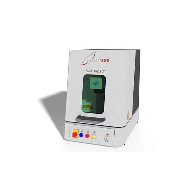 Luxmark S - Marcatrice laser professionale con ampia area di lavoro, software avanzato e ampia gamma di accessori. Pensata per personalizzazioni complesse e produzioni in serie.