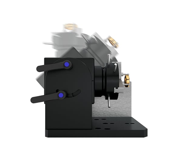 Mandrino tiltante motorizzato